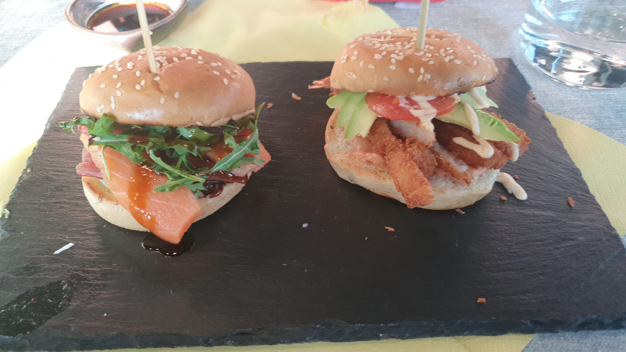 Fusionsküche mit Burger Ideen