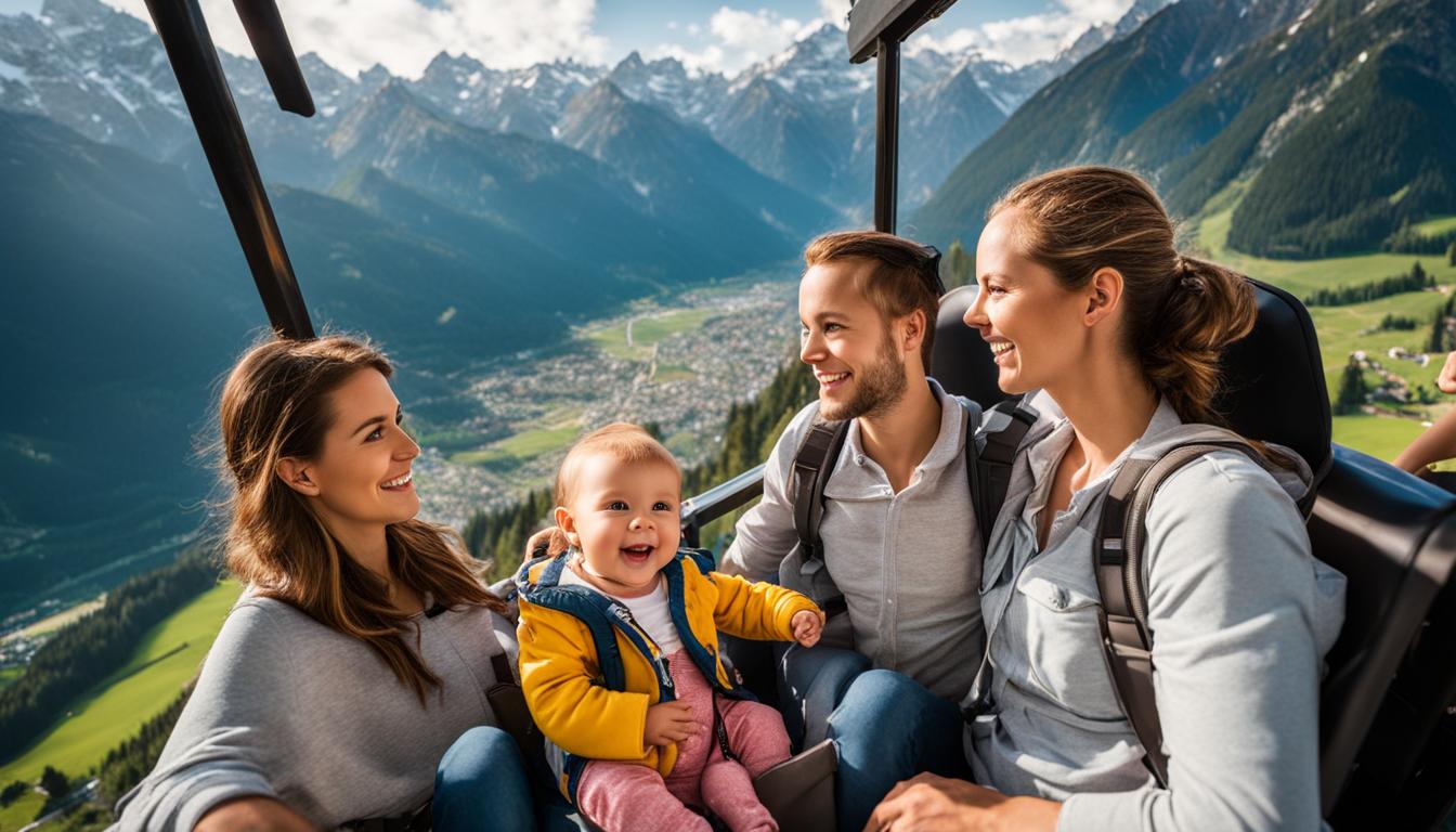 Babyfreundliche Bergbahnen und Seilbahnen in Österreich
