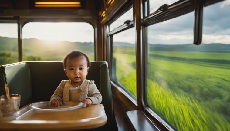 Babys erste Zugfahrt: Ausflüge mit der Bahn