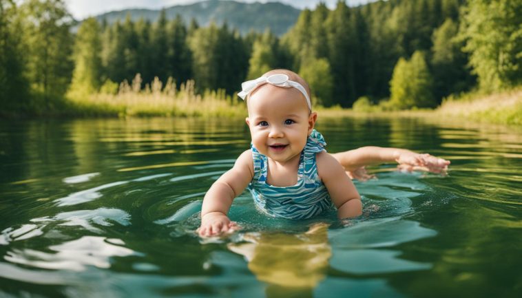 Babys erstes Schwimmen: Familienbäder und Seen