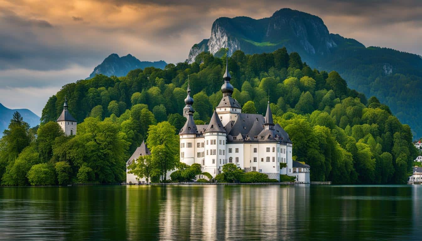 Besuch des Schlosses Ort am Traunsee