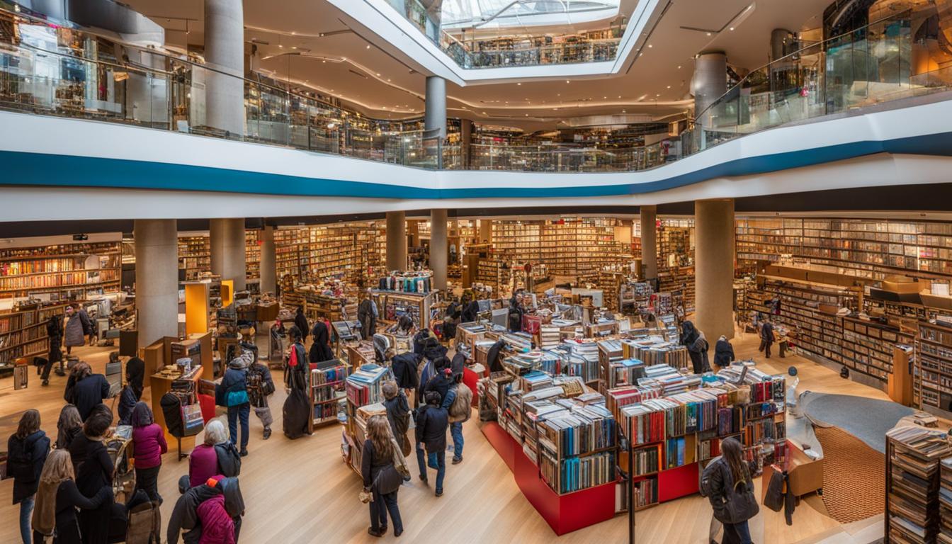 Bücher und Musik in österreichischen Shopping Centern