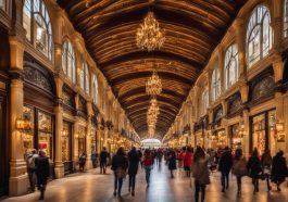 Einkaufen in historischem Ambiente: Einkaufspassagen in alten Gebäuden