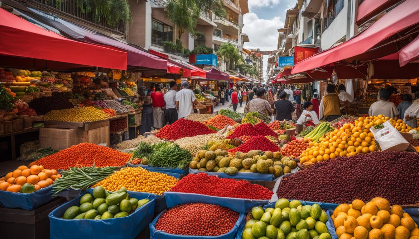 Märkte und Basare in Einkaufszentren: Lokale Produkte entdecken