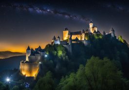 Sternenhimmel beobachten auf der Burg Kreuzenstein