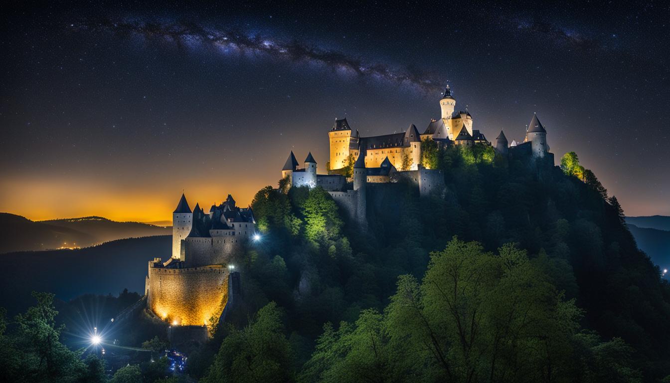 Sternenhimmel beobachten auf der Burg Kreuzenstein
