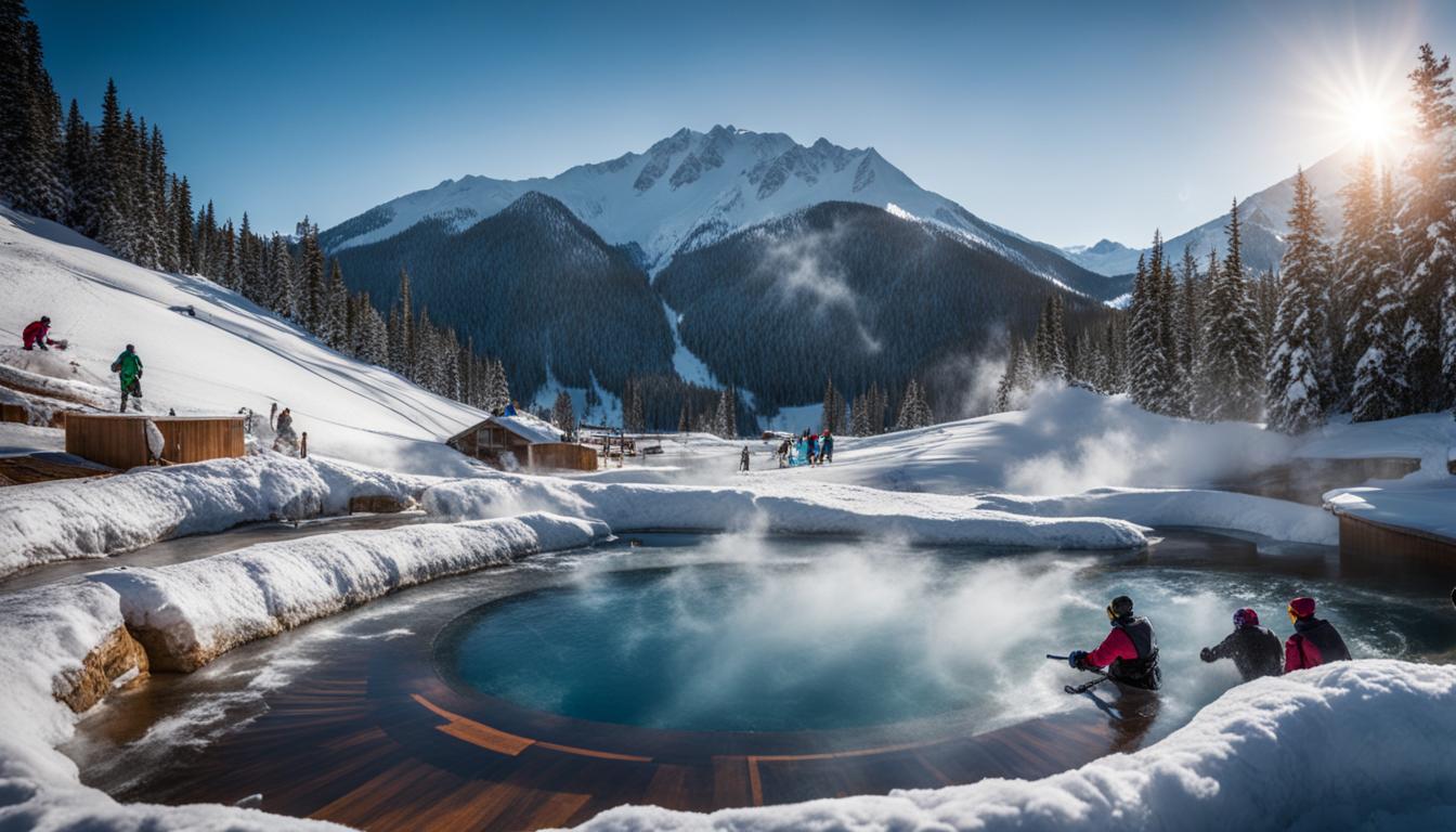 Thermalbäder in der Nähe von Skigebieten: Entspannung nach dem Wintersport