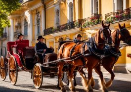 Wien im Fiaker erleben: Pferdekutschenfahrten für Familien