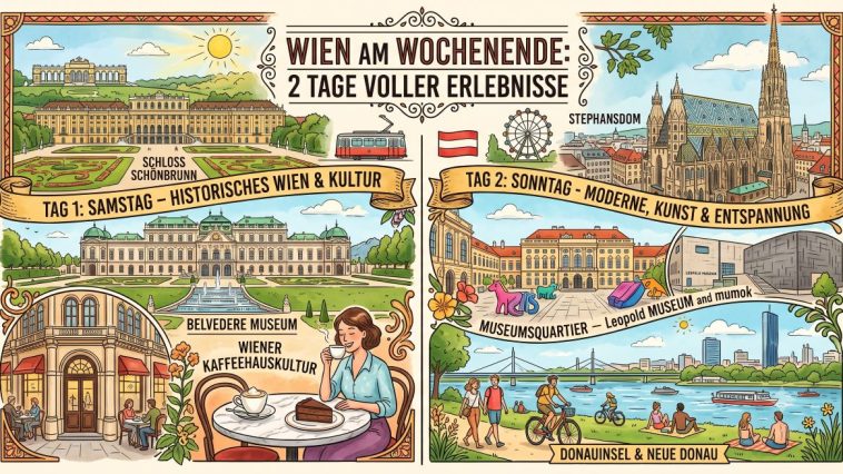 Wien an einem Wochenende erleben - Worauf achten?