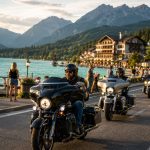 European Bike Week am Faaker See (KI, Symbolbild)