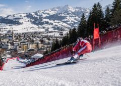 Hahnenkamm Rennen in Österreich (KI-Symbolbild)
