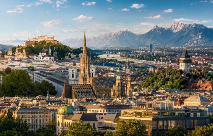 Städte in Österreich ( KI, Symbolbild)