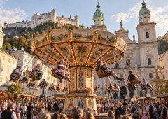 Rupertikirtag in Salzburg ( KI, Symbolbild)